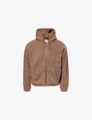 Washed Borg Padded Fleece Jacket by THE COUTURE CLUB