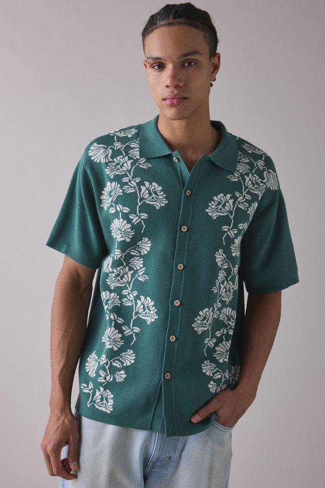 The Critical Slide Society Knit Button-Down Polo Sweater by THE CRITICAL SLIDE SOCIETY