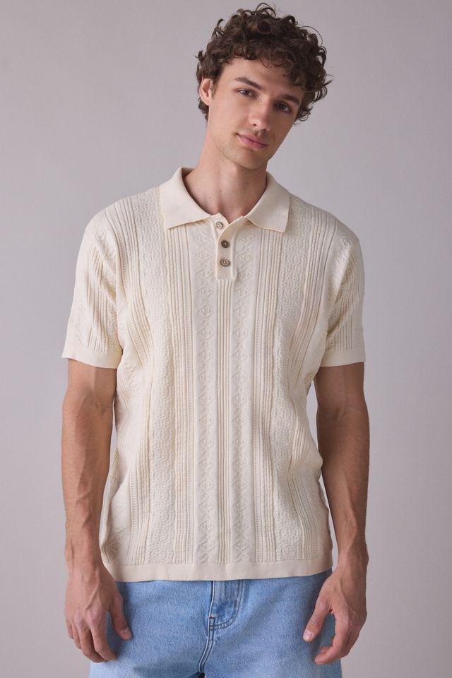 The Critical Slide Society Rails Short Sleeve Polo Sweater by THE CRITICAL SLIDE SOCIETY