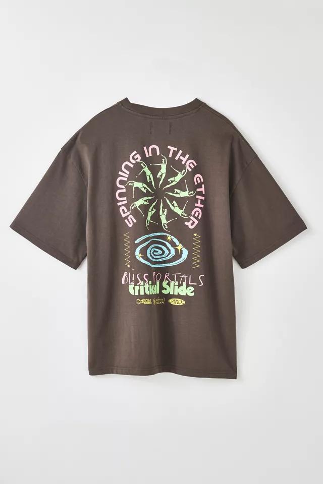 The Critical Slide Society Resin Drop Oversized Graphic Tee by THE CRITICAL SLIDE SOCIETY