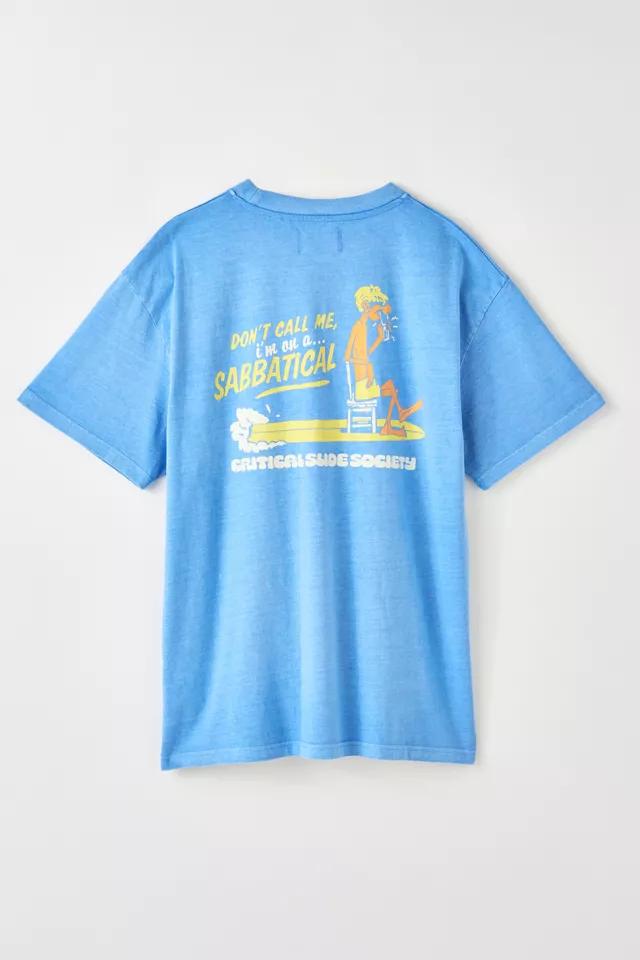 The Critical Slide Society Sabbatical Oversized Graphic Tee by THE CRITICAL SLIDE SOCIETY