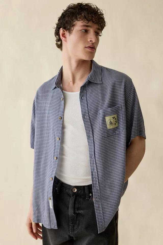The Critical Slide Society Wignut Embroidered Short Sleeve Shirt by THE CRITICAL SLIDE SOCIETY