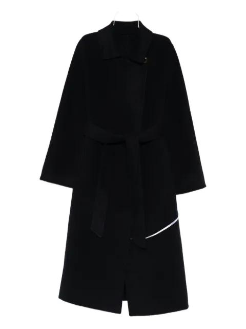 belted tailored coat by THE CURATED COLLECTION