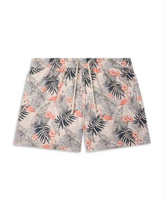 Boys' Flamingo Bliss Swim Shorts - Big Kid by THE DRIP SHOP