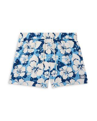 Boys' Hibiscus Swim Shorts - Big Kid by THE DRIP SHOP