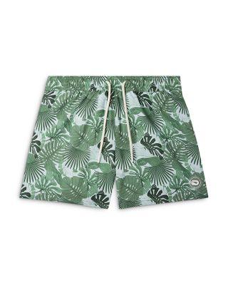 Boys' Jungle Palms Swim Shorts - Big Kid by THE DRIP SHOP