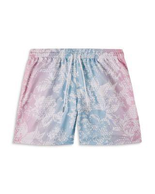 Boys' Ombre Honeycomb Shorts - Big Kid by THE DRIP SHOP