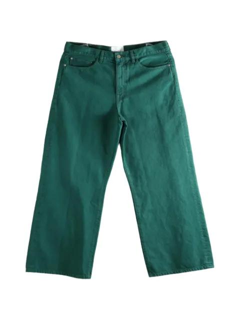 Hunter wide-leg jeans by THE ELDER STATESMAN