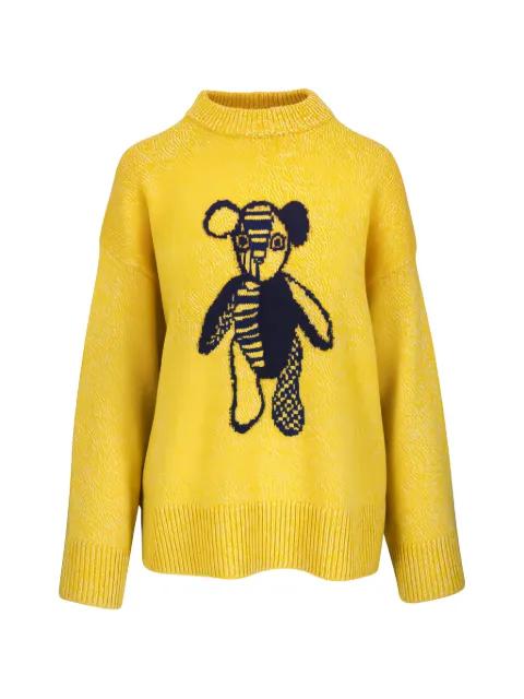 Pali Teddy Crew printed sweater by THE ELDER STATESMAN