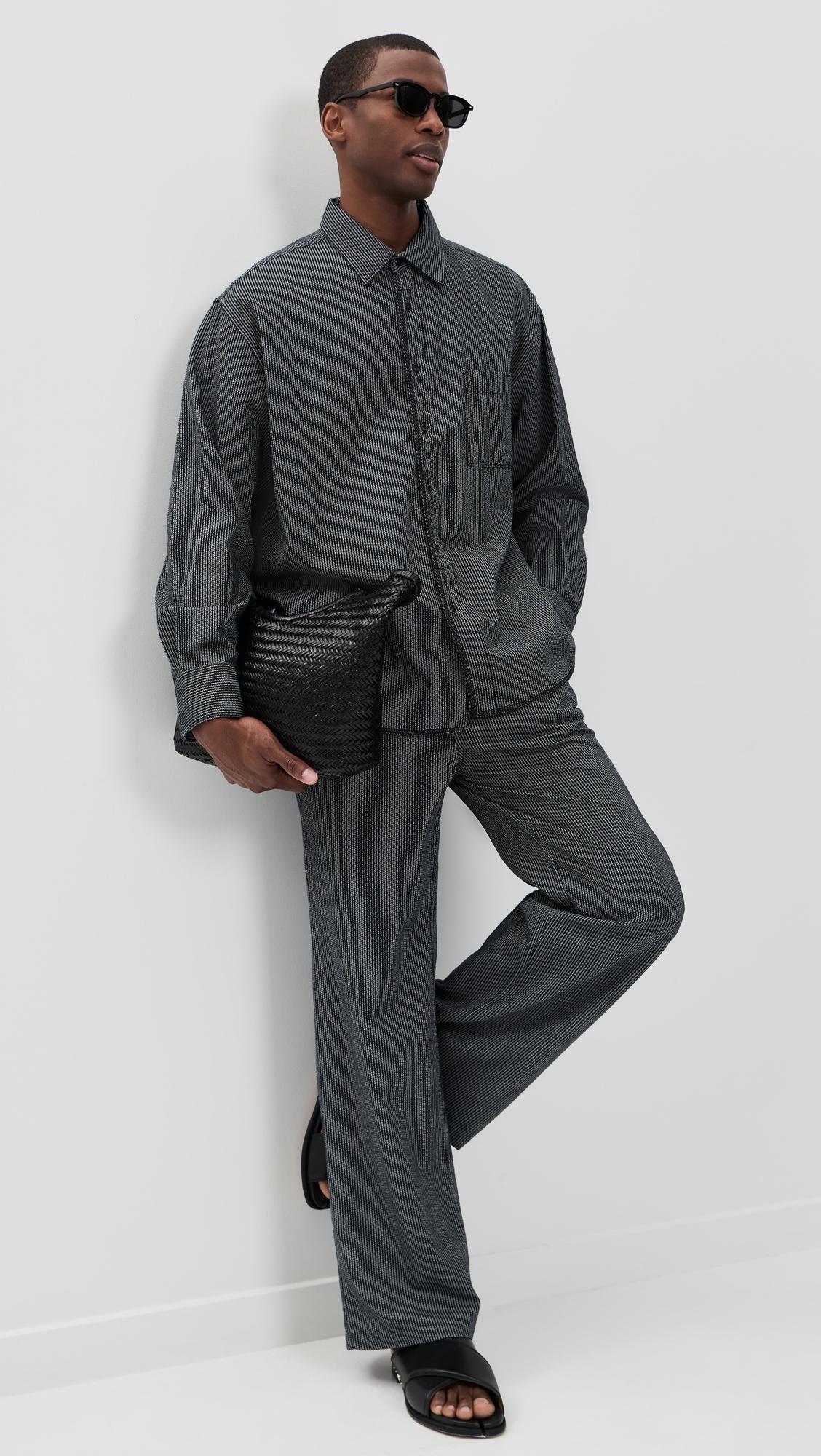 Summer Weave Boxer Pants by THE ELDER STATESMAN