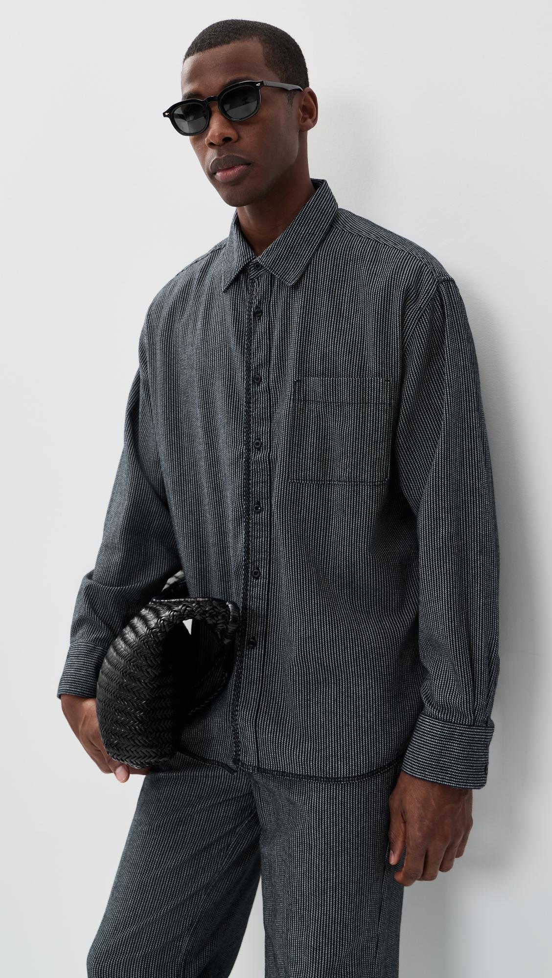 Summer Weave Pocket Shirt by THE ELDER STATESMAN