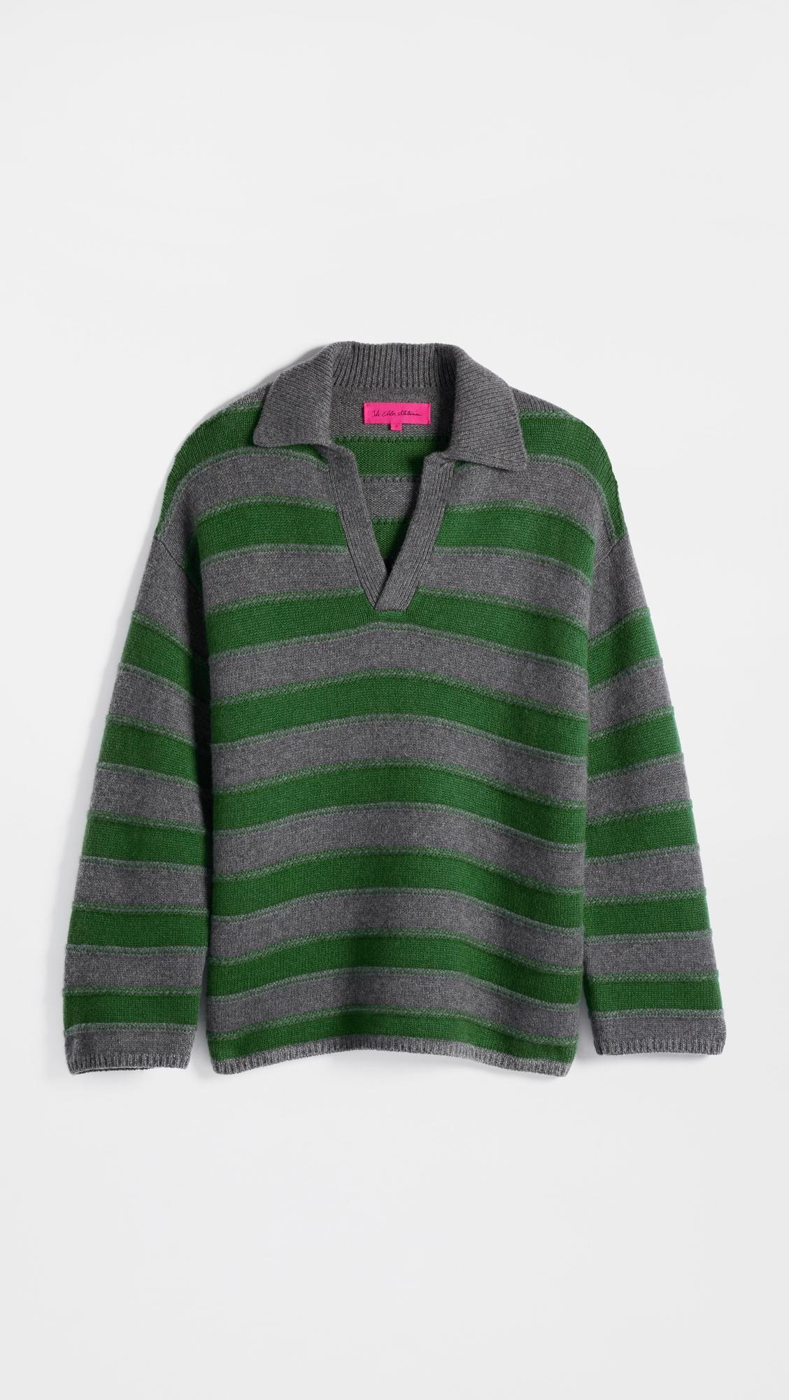 Unisex Dume Stripe Rugby Shirt by THE ELDER STATESMAN