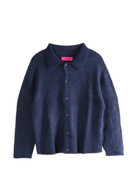 buttoned collared shirt by THE ELDER STATESMAN