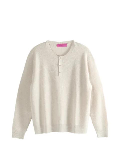 buttoned knitwear sweater by THE ELDER STATESMAN
