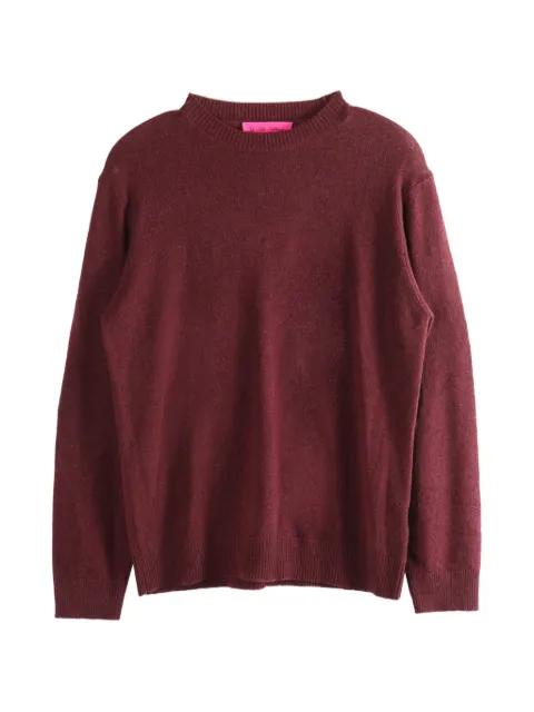 crew-neck long-sleeve sweater by THE ELDER STATESMAN