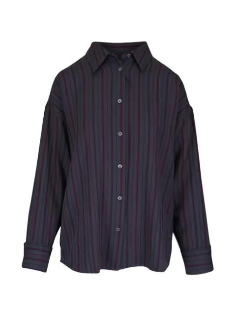 striped button-up shirt by THE ELDER STATESMAN