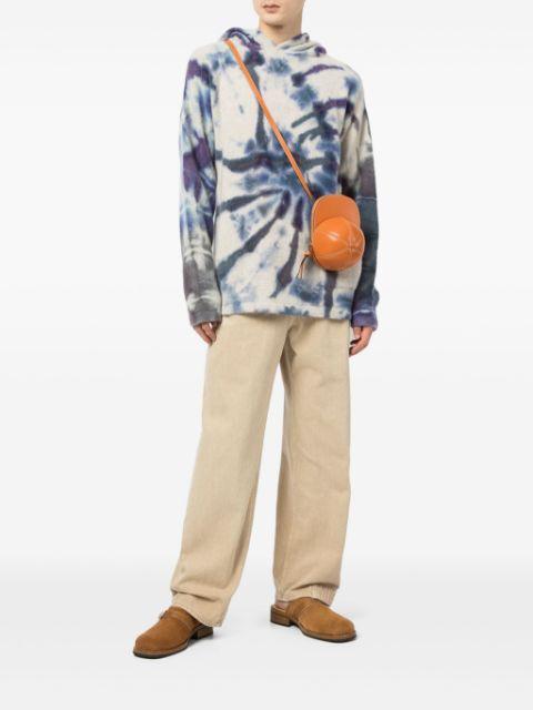 tie dye-pattern hoodie by THE ELDER STATESMAN