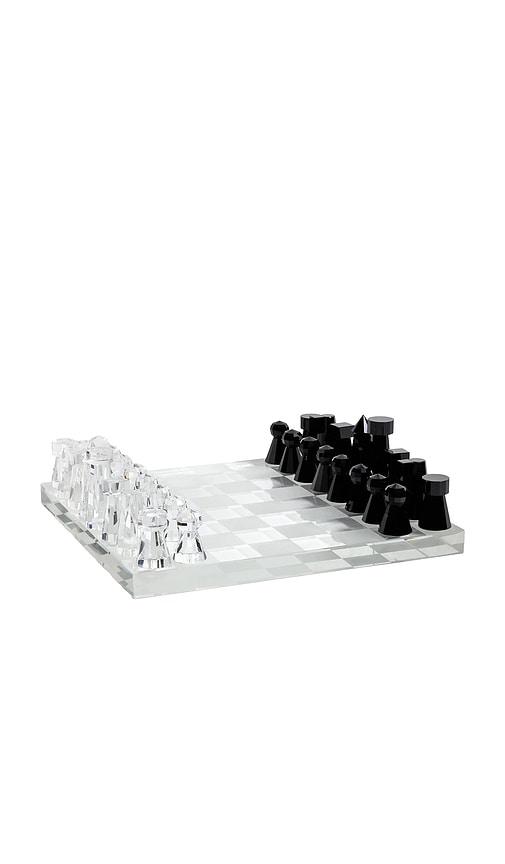 The Favorites Handmade Crystal Chess Set in Black by THE FAVORITES