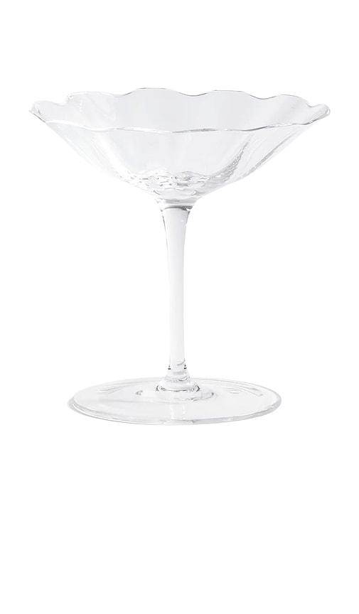 The Favorites Ondine Martini Glass Set Of 4 in Neutral by THE FAVORITES