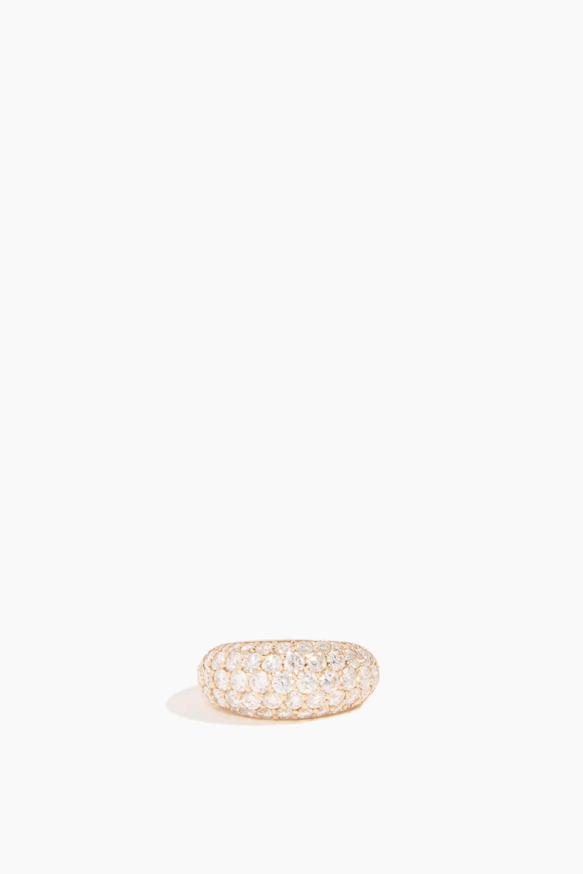 Gilded Age Cocktail Ring in 14k Yellow Gold by THE FINEST STACK
