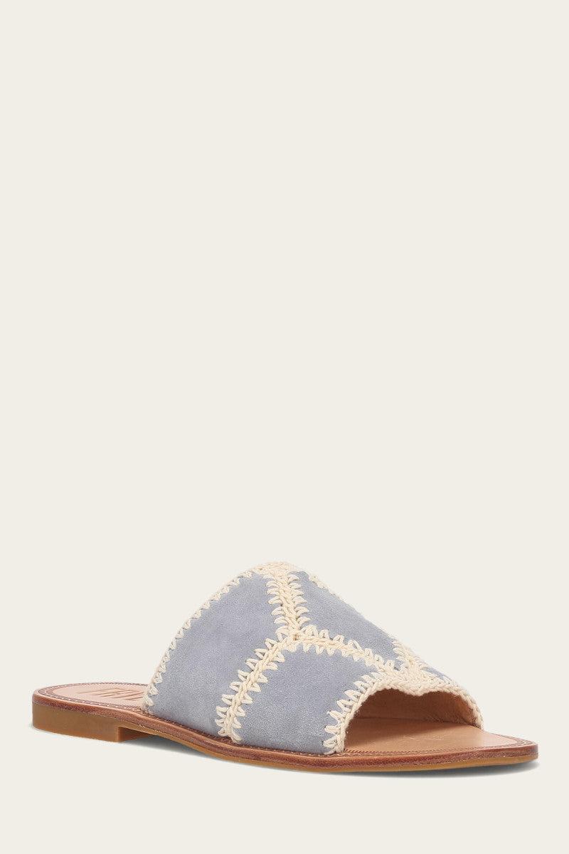 Ava Crochet Slide - Frye Found Sandals by THE FRYE COMPANY