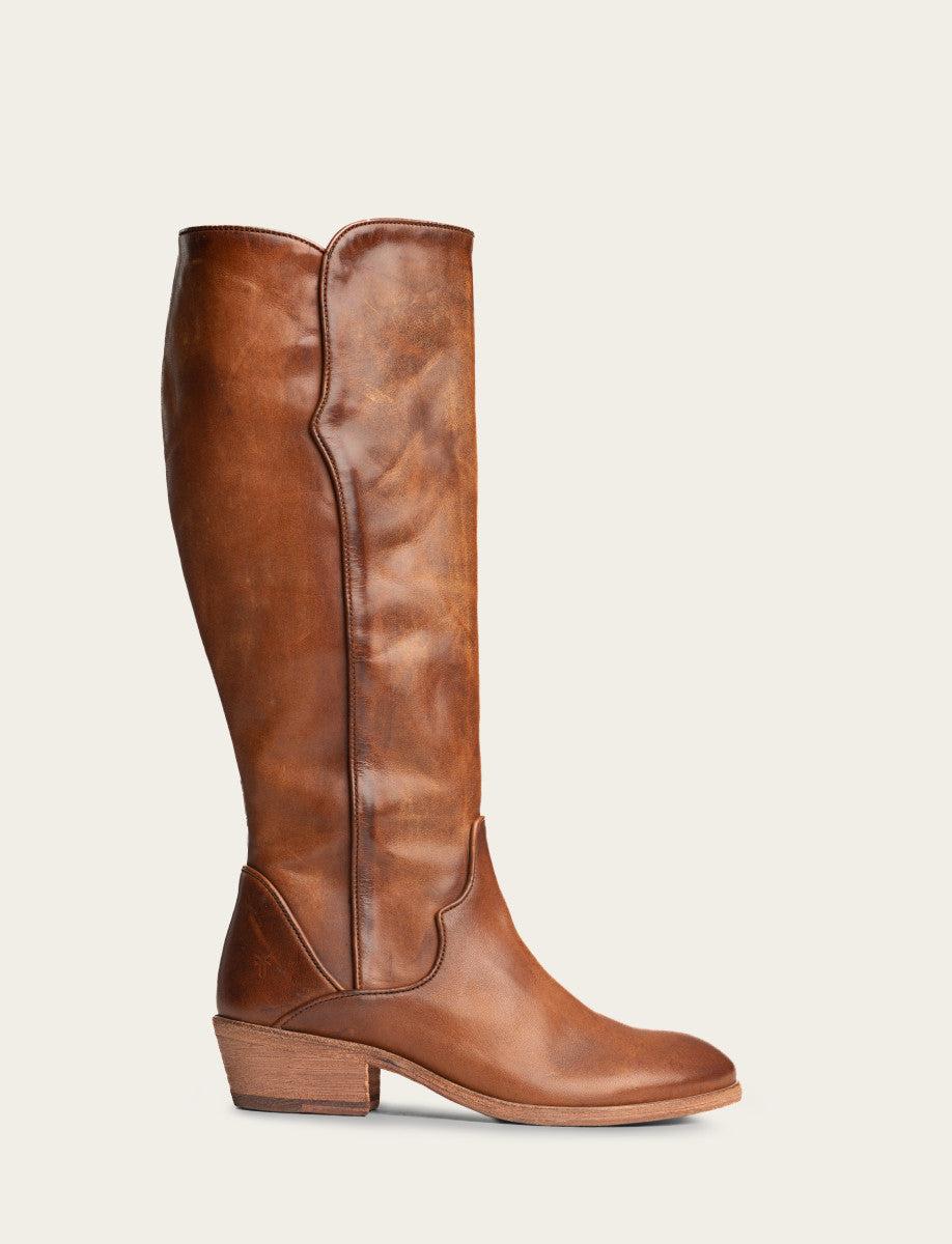 Carson Piping Tall Wide Calf - Frye Found Boots by THE FRYE COMPANY