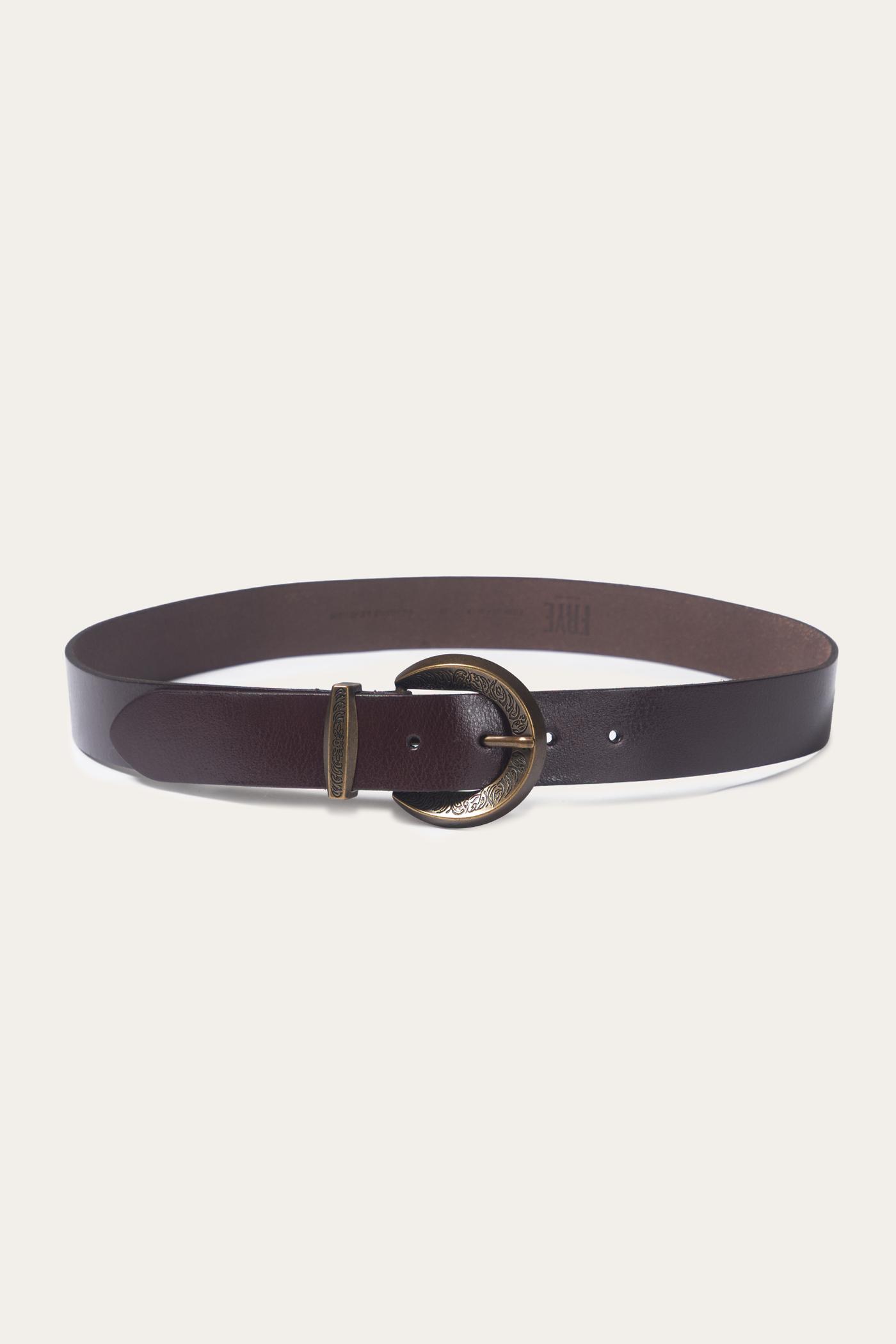 FRYE 35mm Engraved Buckle Belt by THE FRYE COMPANY