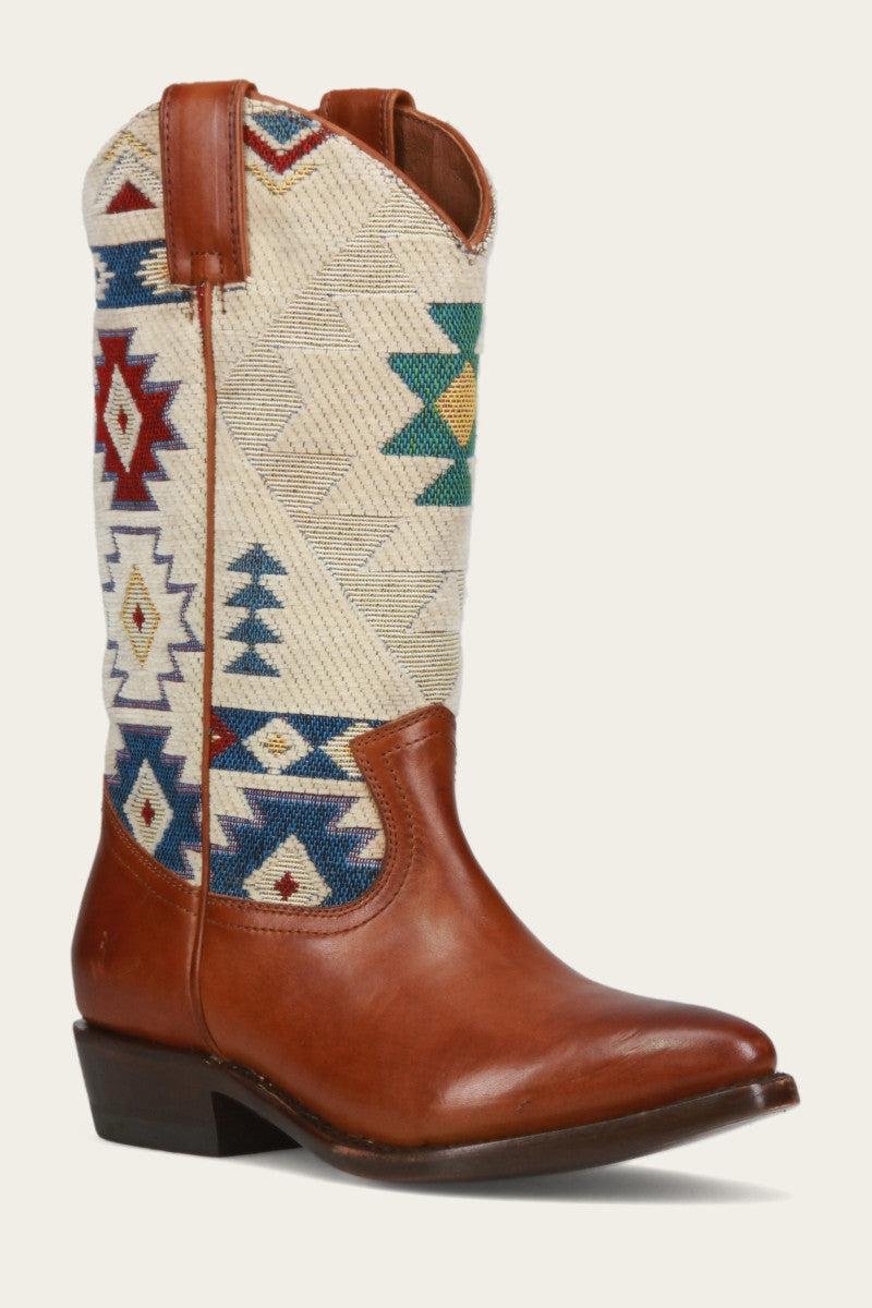 FRYE Billy Pull On Southwest Tall Boots by THE FRYE COMPANY