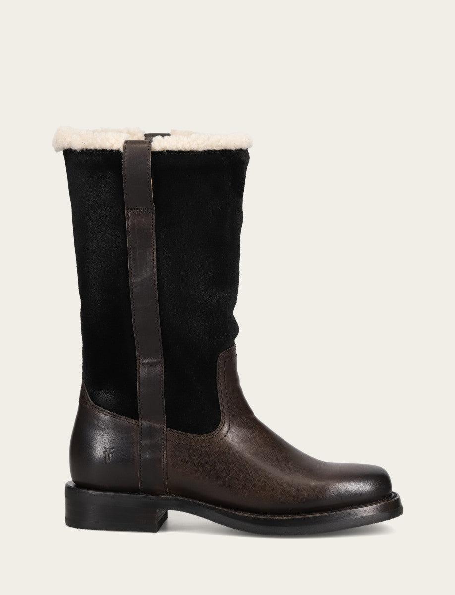 FRYE Campus Low Heel Mid Shearling Boots by THE FRYE COMPANY