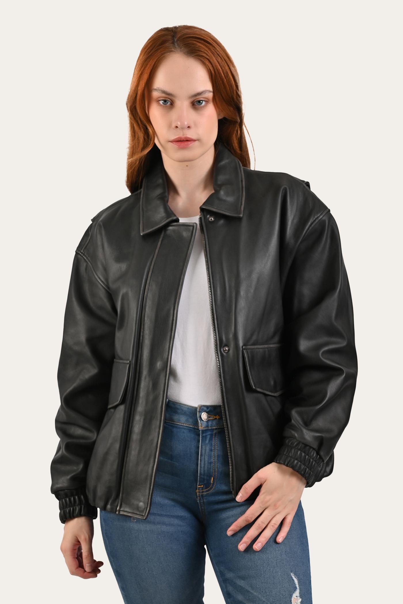 FRYE Harper Oversized Bomber by THE FRYE COMPANY