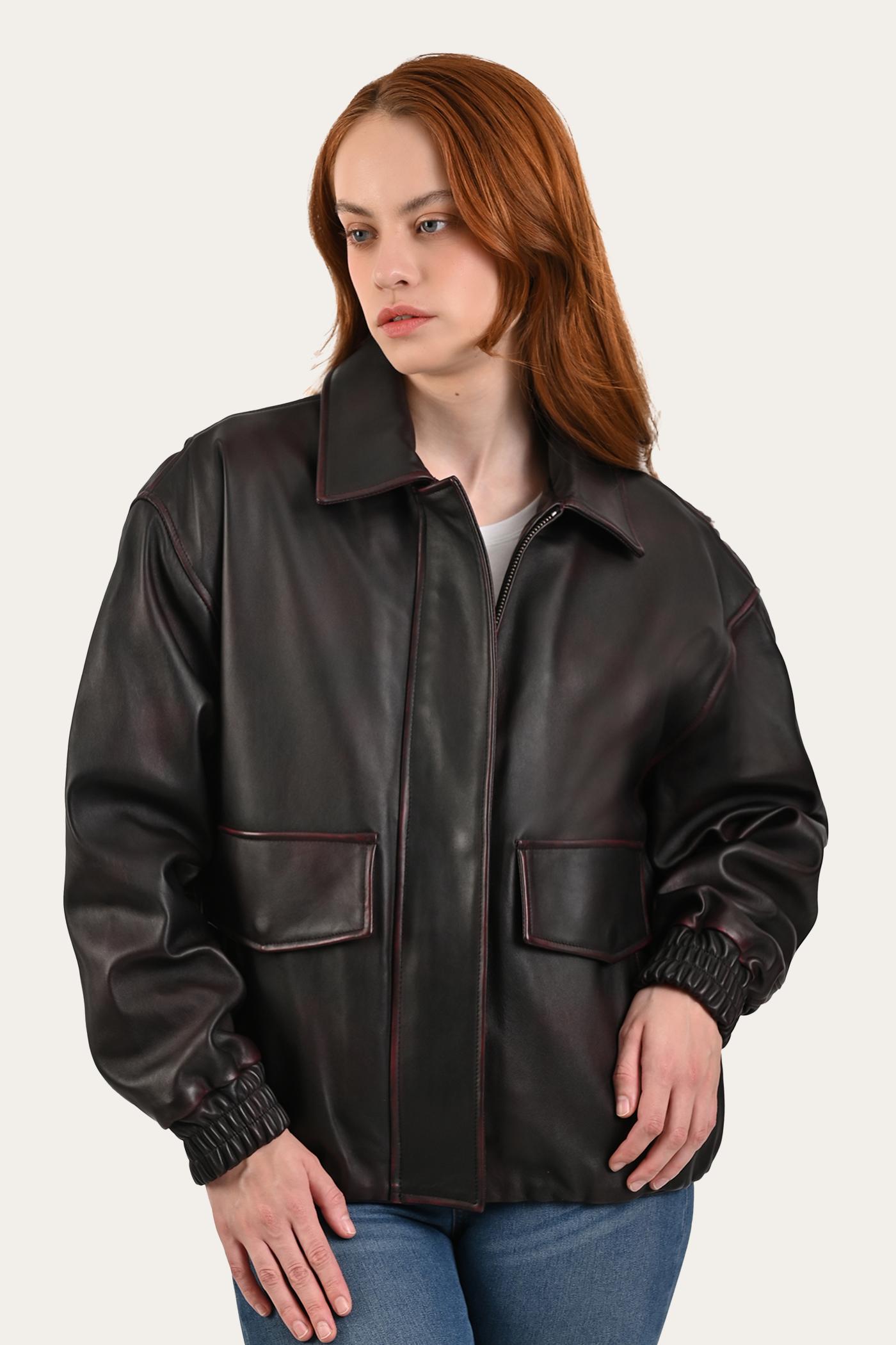 FRYE Harper Oversized Bomber by THE FRYE COMPANY