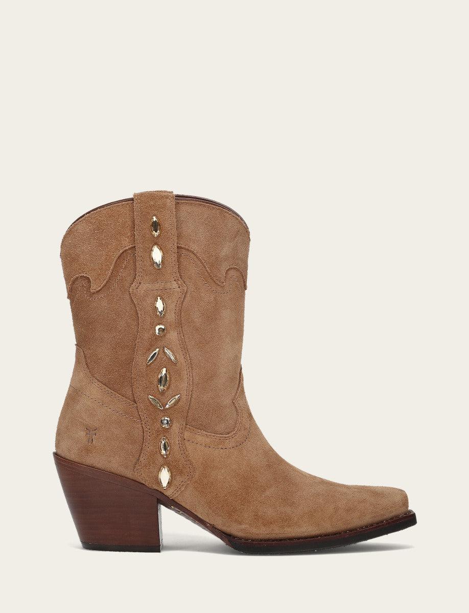 FRYE Laila Short Rhinestone Booties by THE FRYE COMPANY