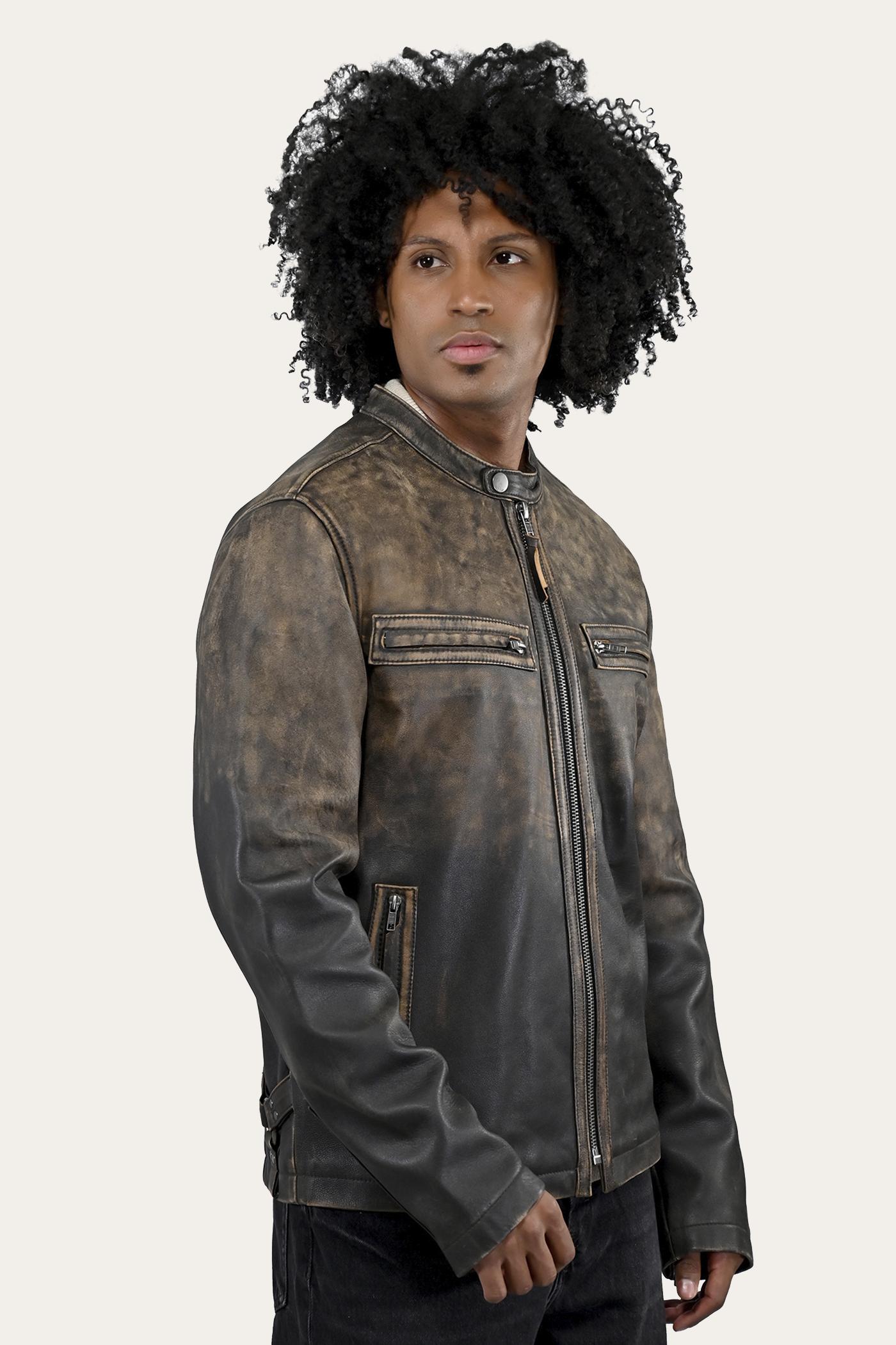 FRYE Leland Leather Jacket by THE FRYE COMPANY