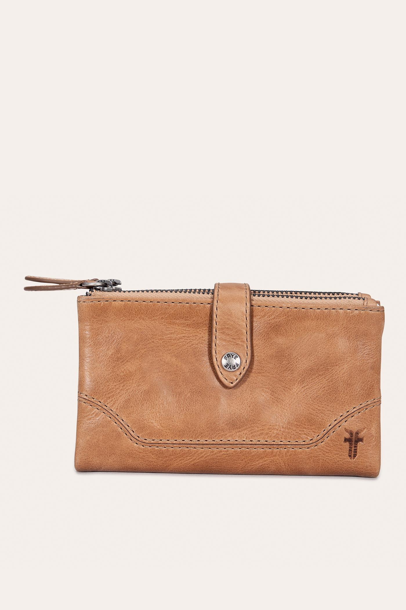 FRYE Melissa Double Zip Wallet by THE FRYE COMPANY