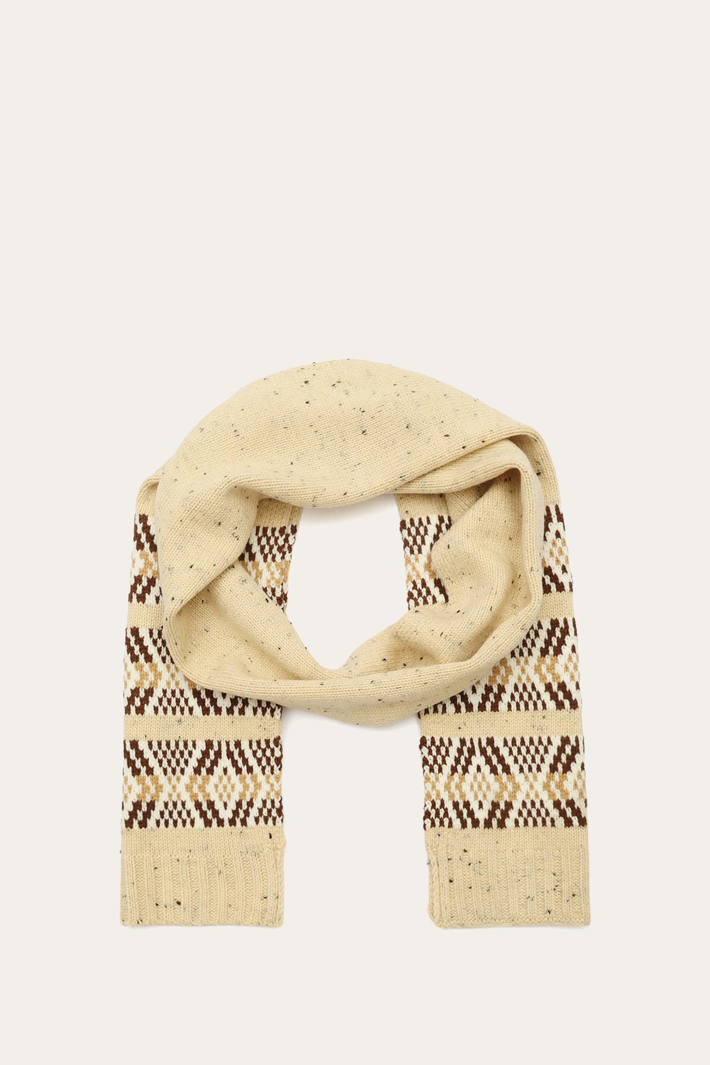 FRYE Tweed Fair Isle Scarf by THE FRYE COMPANY