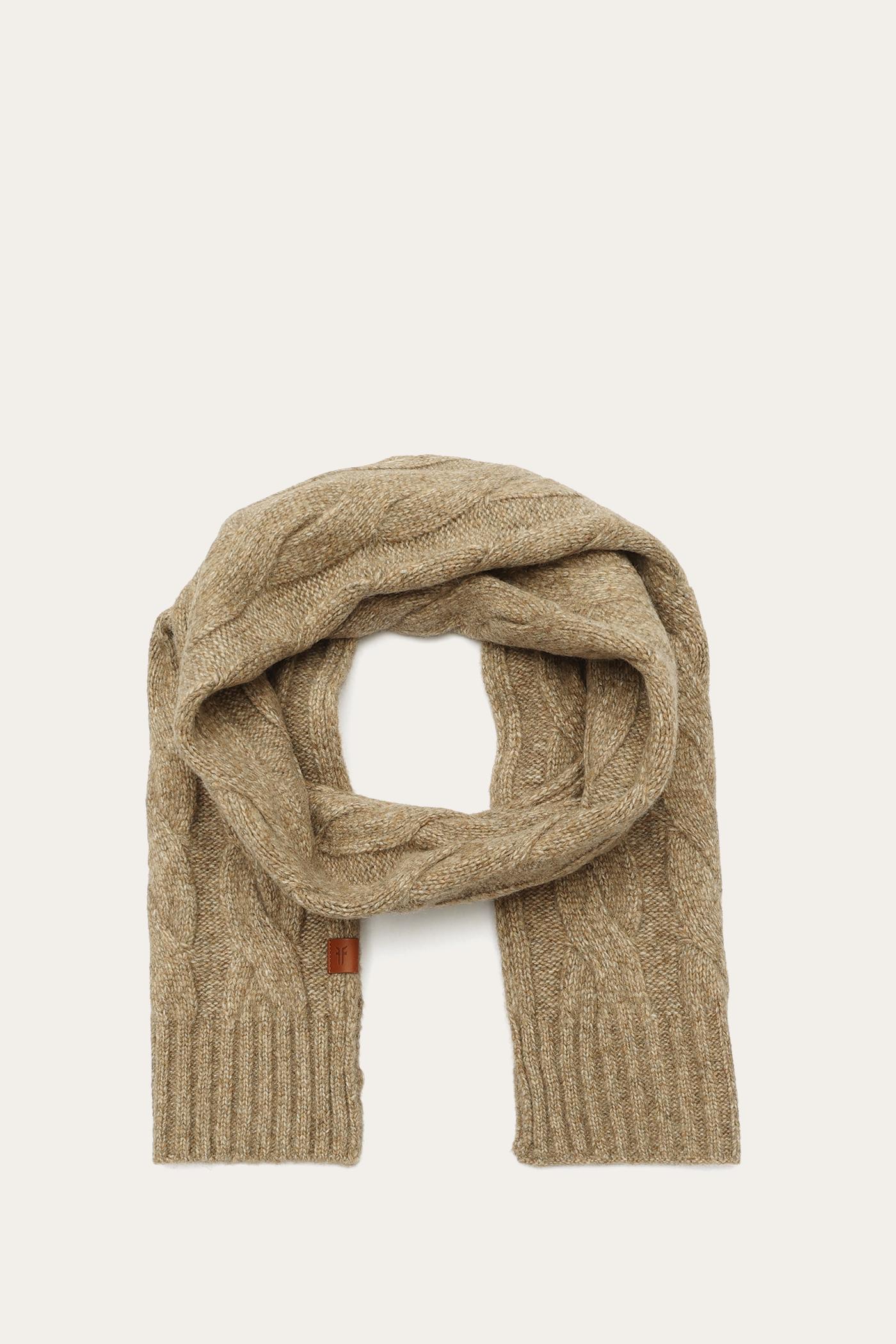 FRYE Wide Cable Scarf by THE FRYE COMPANY