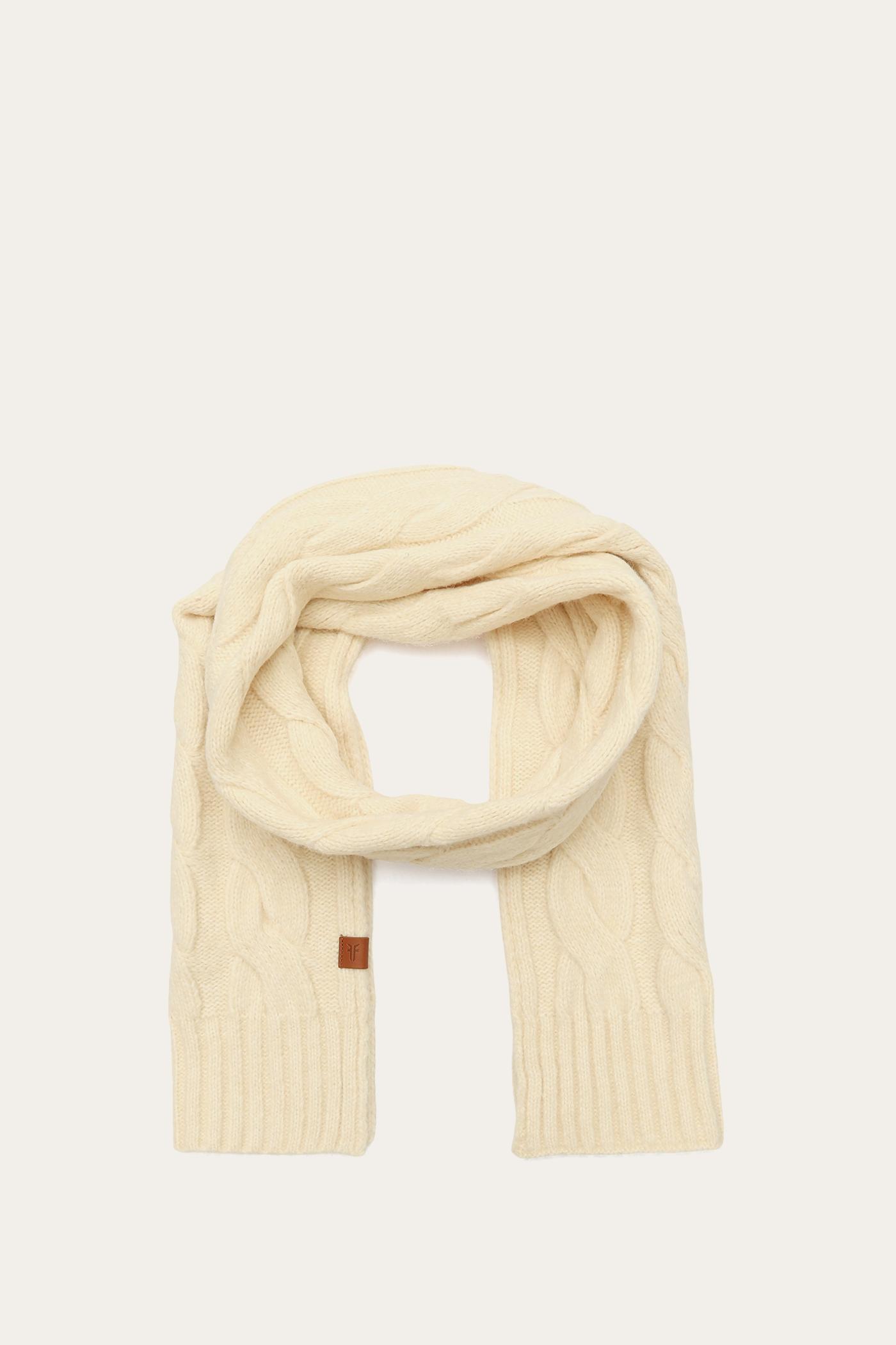 FRYE Wide Cable Scarf by THE FRYE COMPANY