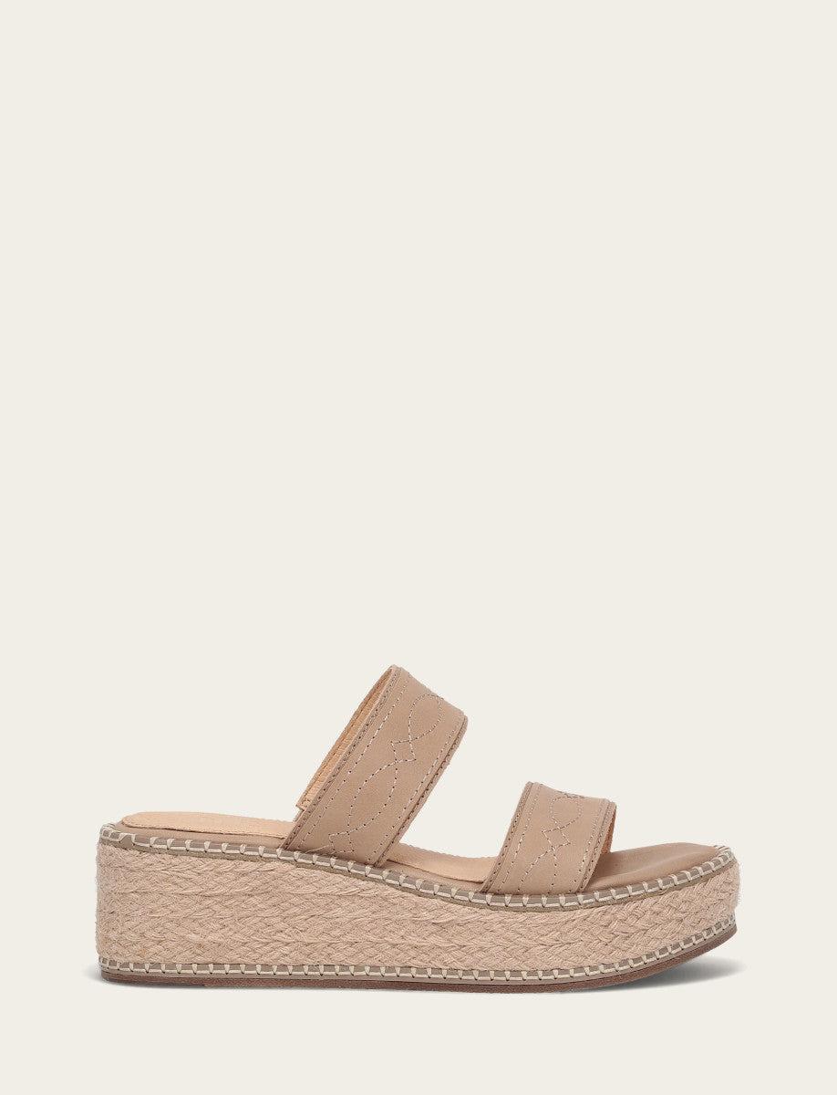 Joy Woodstock 2 Band Platform Slide - Frye Found Sandals by THE FRYE COMPANY