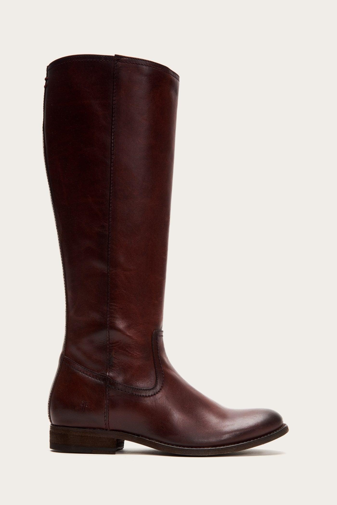 Melissa Inside Zip Tall Wide Calf - Frye Found Boots by THE FRYE COMPANY