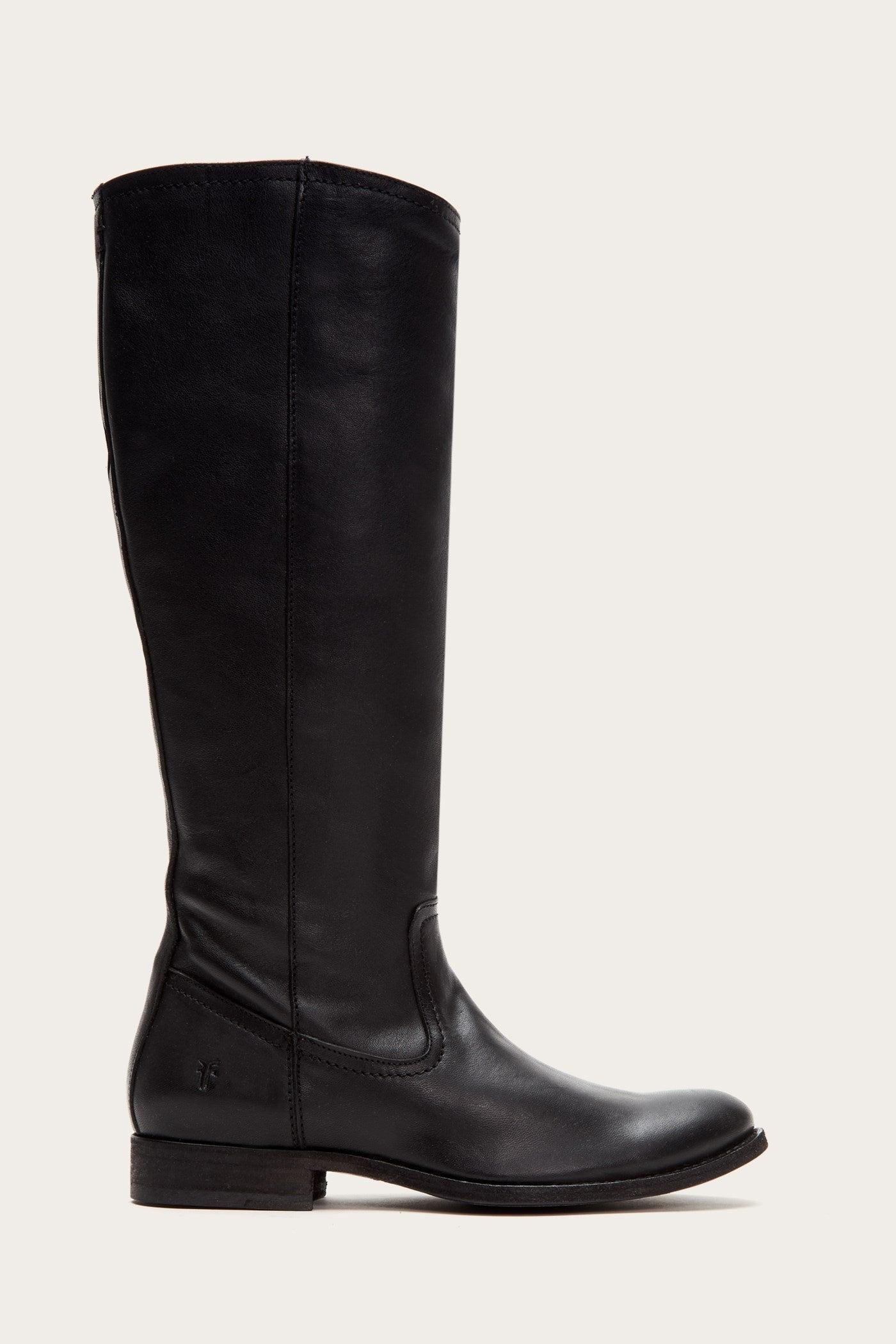 Melissa Inside Zip Tall Wide Calf - Frye Found Boots by THE FRYE COMPANY