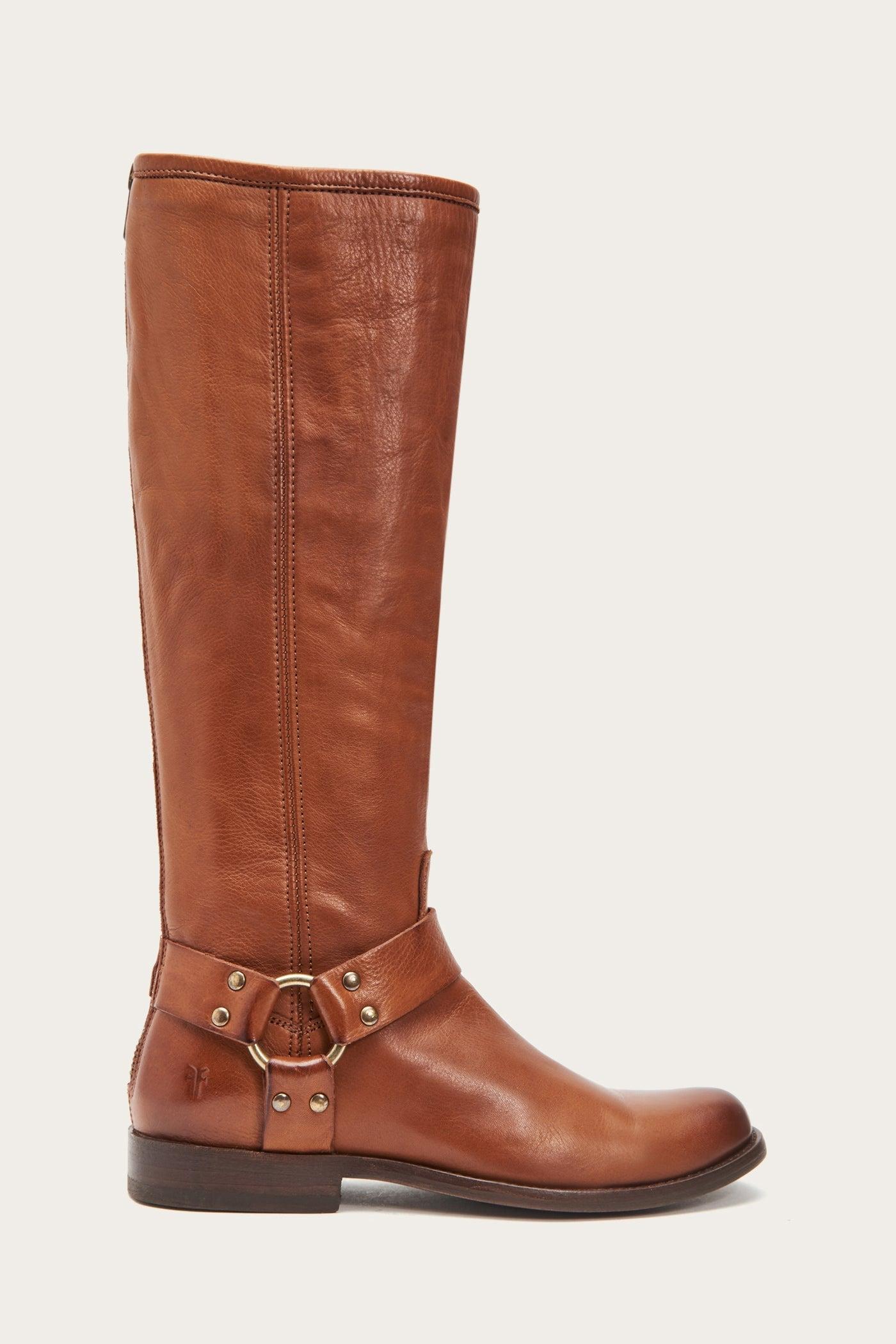 Phillip Harness Tall Wide Calf - Frye Found Boots by THE FRYE COMPANY