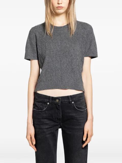 Como cable-knit top by THE GARMENT
