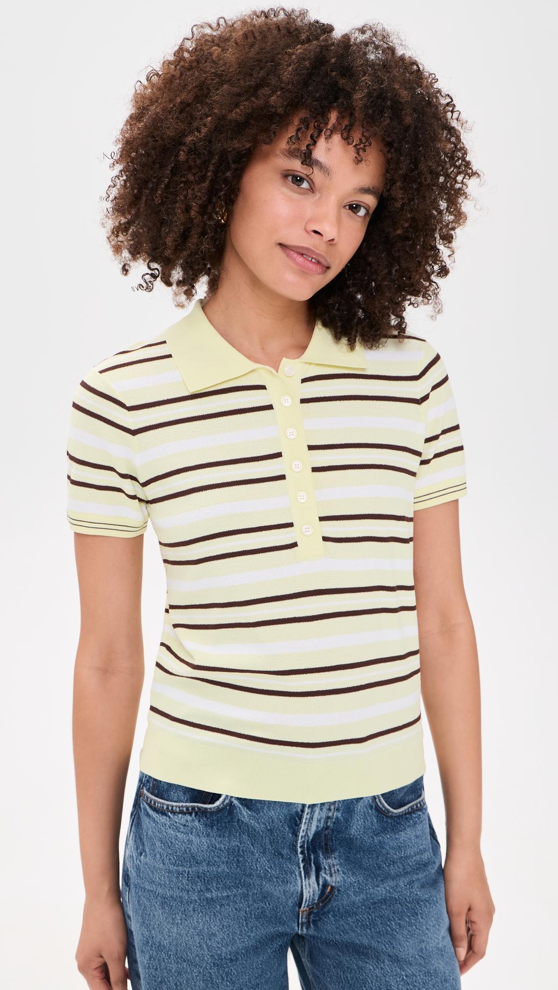 Madison Short Sleeve Polo by THE GARMENT
