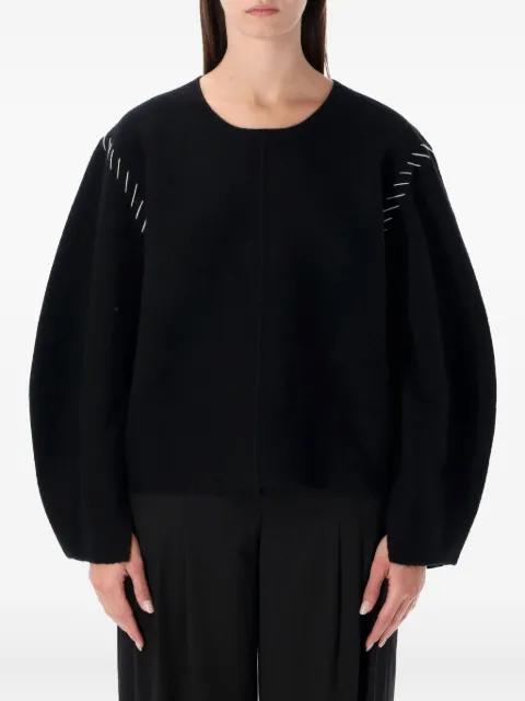 Oslo stitching-detail sweater by THE GARMENT