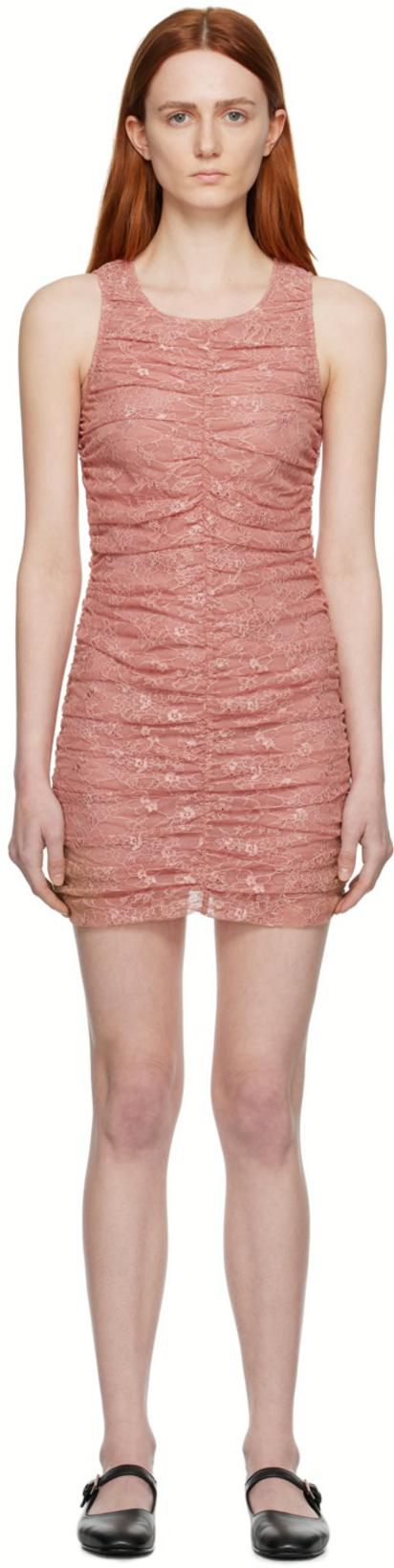 Pink Santa Monica Minidress by THE GARMENT