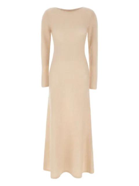Roma long-sleeve boat-neck maxi dress by THE GARMENT