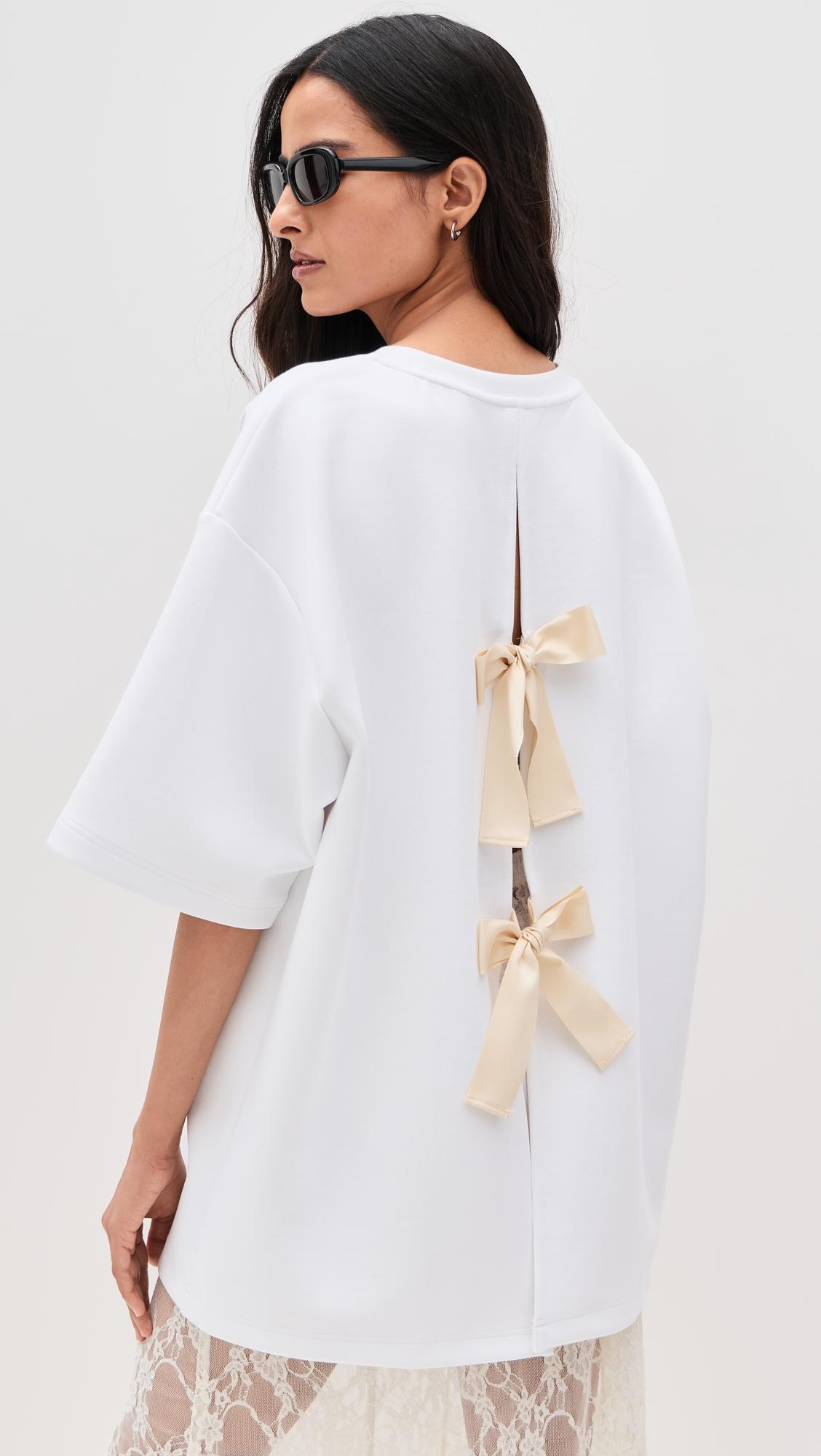TG Bow Tee by THE GARMENT