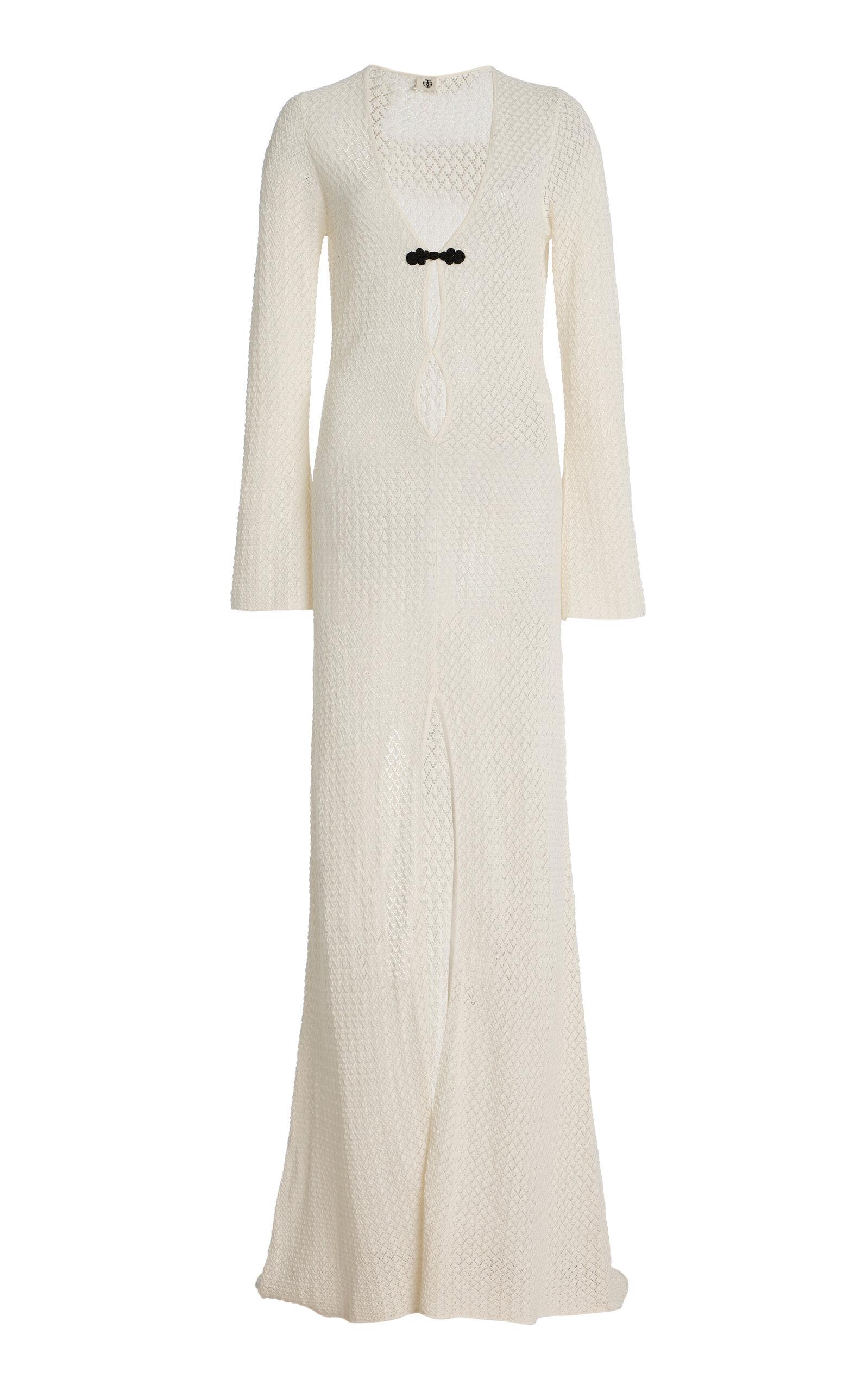 THE GARMENT Exclusive Tanzania Pointelle-Knit Organic Cotton Gown - Moda Operandi by THE GARMENT
