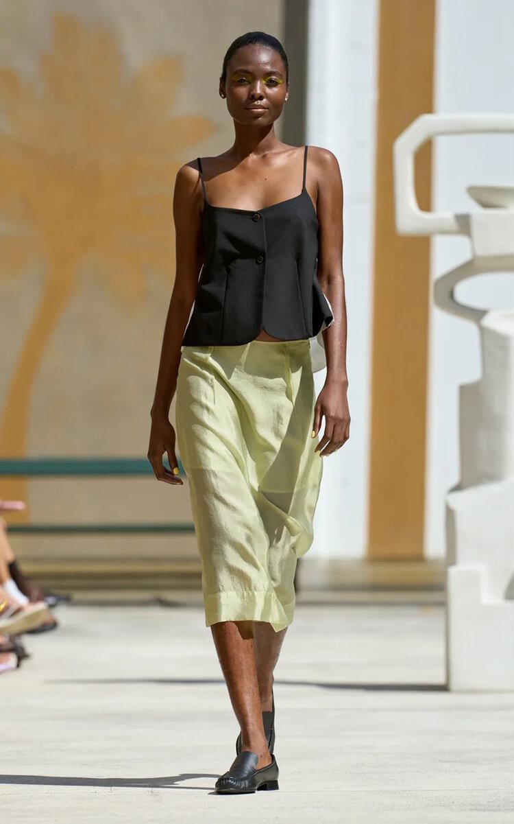 THE GARMENT - Gilian Organza Midi Skirt - Green - - Moda Operandi by THE GARMENT THE GARMENT - Gilian Organza Midi Skirt - Green - - Moda Operandi by THE GARMENT