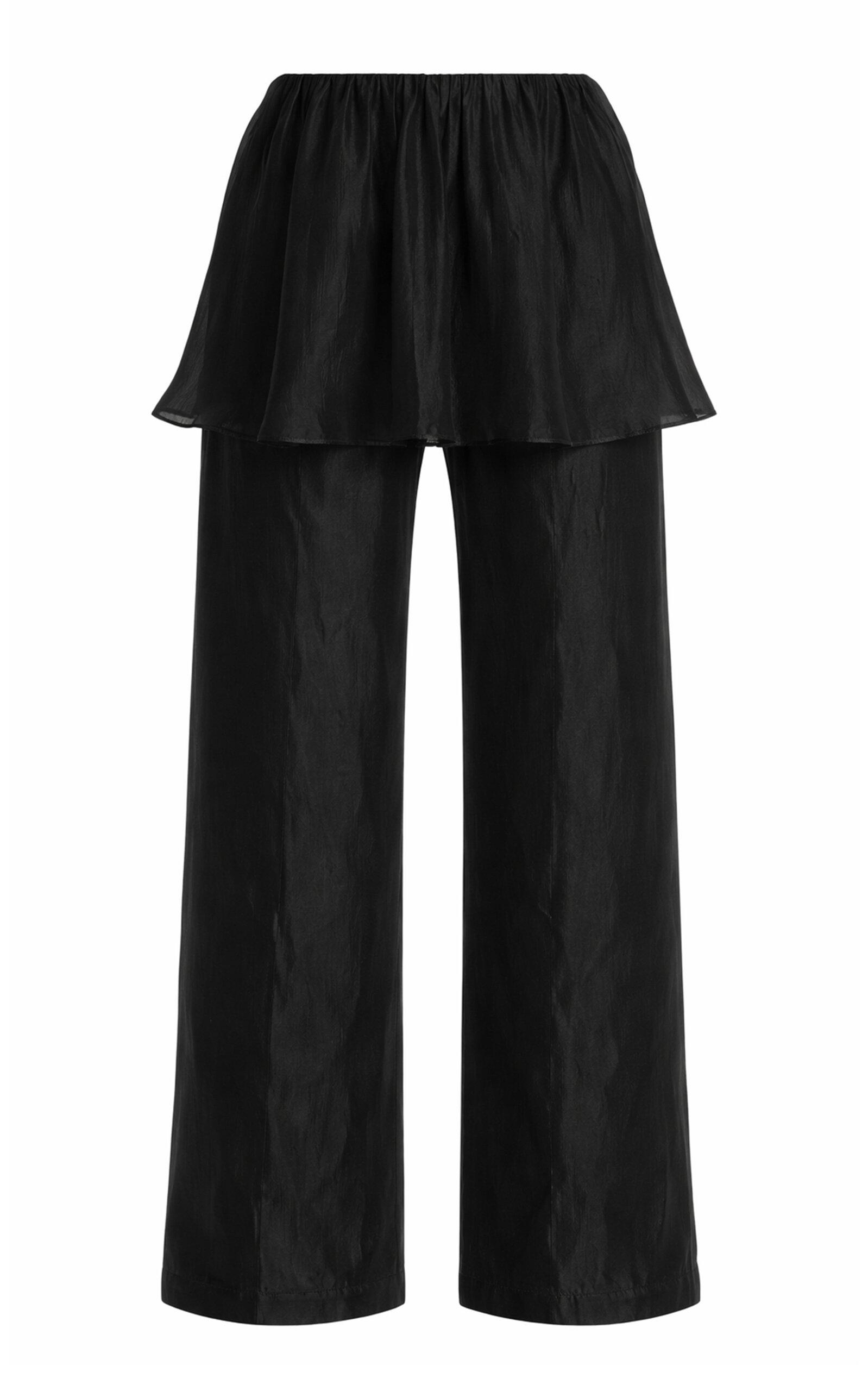 THE GARMENT Gilian Organza Peplum Pants - Moda Operandi by THE GARMENT